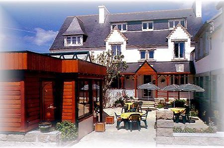 Les Ondines Hotel Saint-Guénolé Buitenkant foto