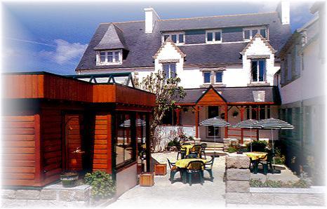 Les Ondines Hotel Saint-Guénolé Buitenkant foto